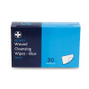 2766 - Masterchef Saline Wound Cleansing Wipes - Blue - Box of 30