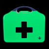 3400 - Workplace BS8599-1 First Aid Kit - Small - Aura3 Glow In The Dark Box - Small - Green