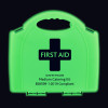 3426 - Masterchef Catering BS8599-1 First Aid Kit - Medium - Aura3 Glow In The Dark Box - Medium - Green