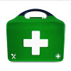 428 - Masterchef Catering BS8599-1 First Aid Kit - Medium - Aura3 Box - Medium - Green