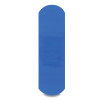 Dependaplast - Metal Detectable Washproof Plasters - 6cm x 2cm  - Blue