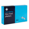 Dependaplast - Metal Detectable Washproof Plasters - Assorted - Blue - Box of 60