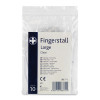 Finger Stall Clear Large Pack of 10