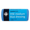 Medium HSE Dressing 12cm x 12cm Unboxed - Blue
