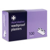 Dependaplast - Washproof Plasters - Assorted - Pale - Box of 100