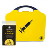 Sharps Clean-up Kit in Yellow Aura3 Box - 5 Applications